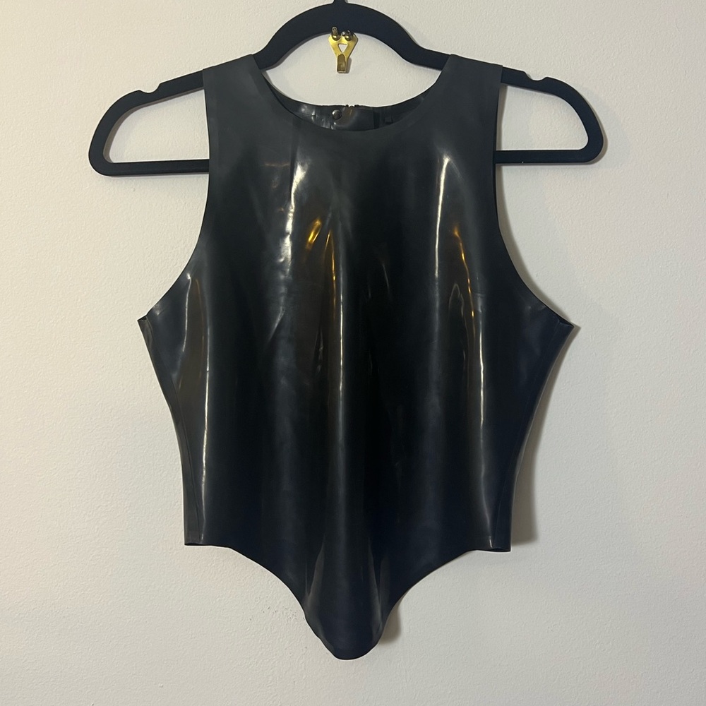 MIAOU  Jinx Latex Tank Top - Picture 5 of 8